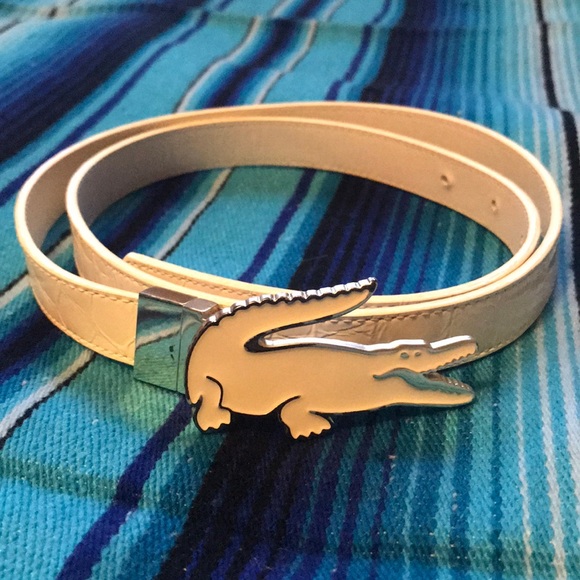 lacoste womens belts